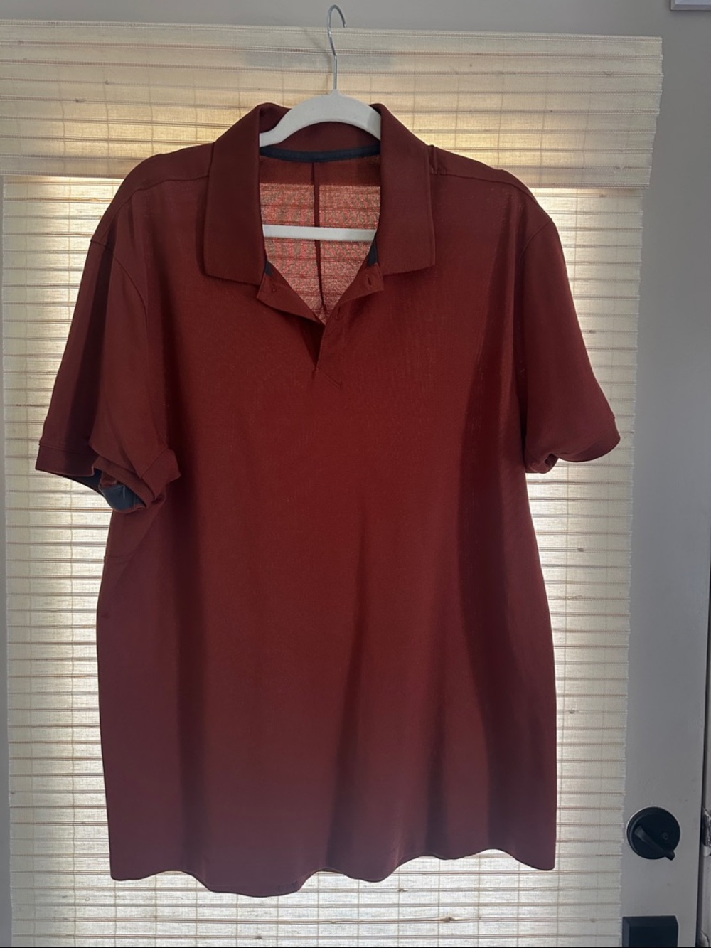 lululemon athletica Men's Polo Shirt - Maroon